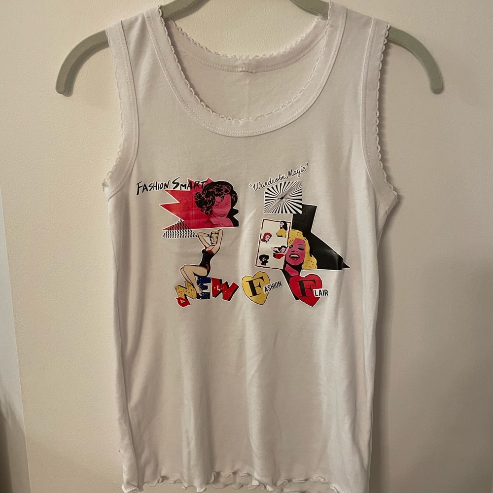vintage looking tank